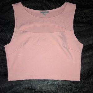 Blush Cute Crop Top